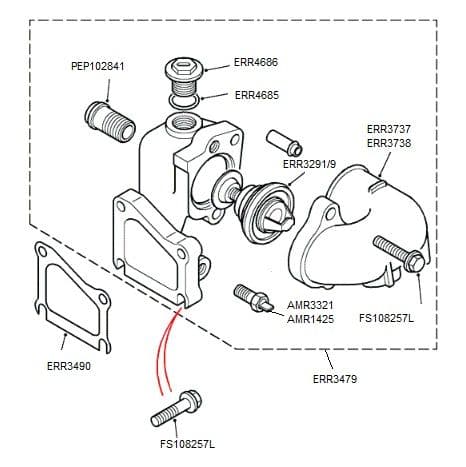 300tdi Thermostat Housing